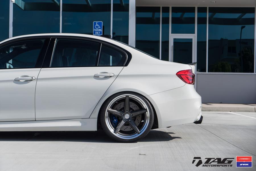  BMW M3 Sedan on Vossen Wheels (VWS-3) 2016 года  (фото 5 из 16)
